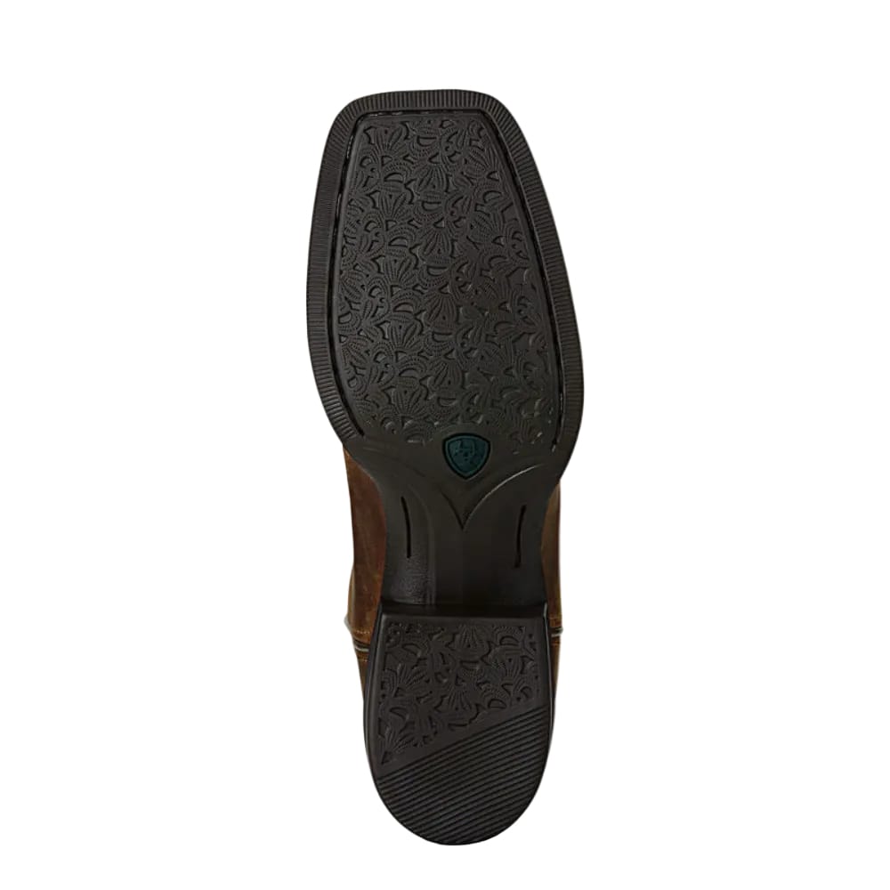 ARIAT Boots Ariat Women's Powder Brown Round Up Wide Square Toe Western Boot 10018528