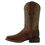 ARIAT Boots Ariat Women's Powder Brown Round Up Wide Square Toe Western Boot 10018528
