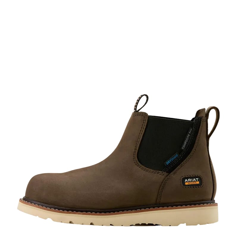 ARIAT Boots Ariat Women's Rebar Wedge Chelsea Waterproof Composite Toe Work Boot 10061117