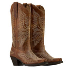 ARIAT Boots Ariat Women's Smoked Wheat Round Up Collins Western Boot 10074336