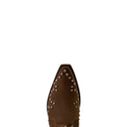 ARIAT Boots Ariat Women's Walnut Suede Siren X Toe Western Boot 10080357