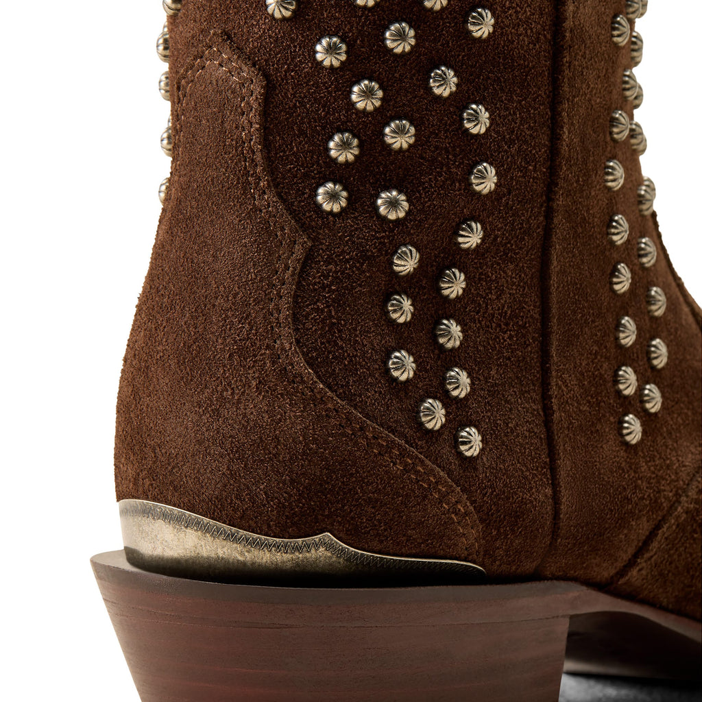 ARIAT Boots Ariat Women's Walnut Suede Siren X Toe Western Boot 10080357