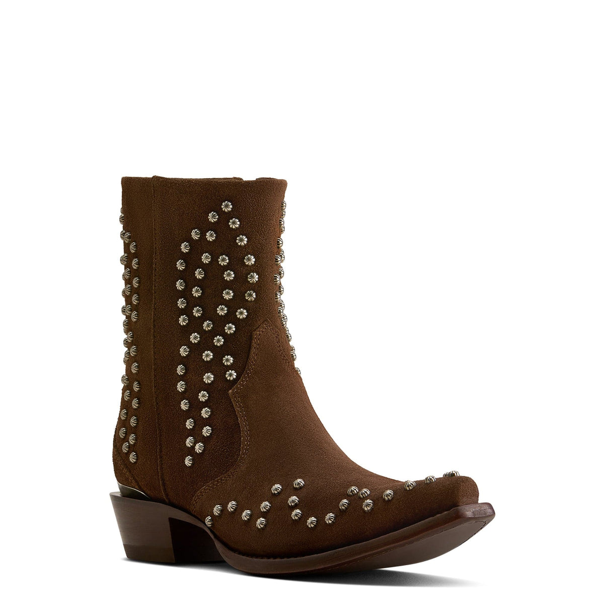 ARIAT Boots Ariat Women's Walnut Suede Siren X Toe Western Boot 10080357