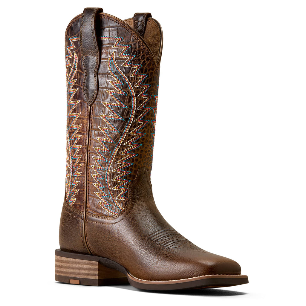 ARIAT Boots Ariat Women's Wicker Monte Vista Wide Square Toe Western Boot 10080466