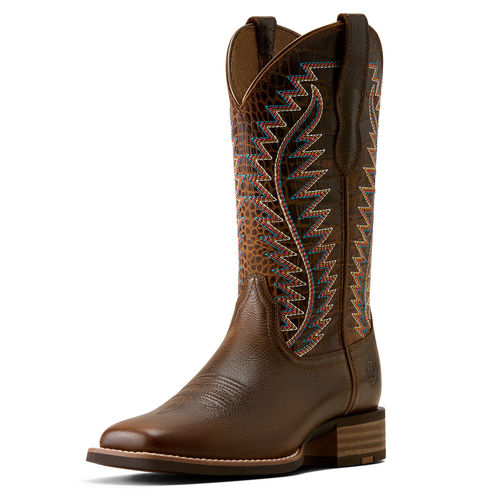 ARIAT Boots Ariat Women's Wicker Monte Vista Wide Square Toe Western Boot 10080466