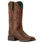 ARIAT Boots Ariat Womens Sassy Brown Round Up SretchFit Western Boot 10064078