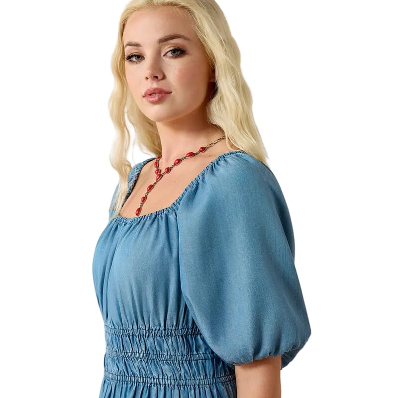 Ariat Women's Light Wash Indigo Juliet Dress 10071132