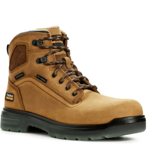 ARIAT INTERNATIONAL, INC. Boots Ariat Men's Aged Bark Turbo 6" Waterproof Carbon Toe Work Boots 10027335