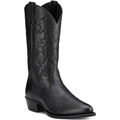 ARIAT INTERNATIONAL, INC. Boots Ariat Men's Black Deertan Heritage R Toe Western Boots 10002218