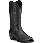 ARIAT INTERNATIONAL, INC. Boots Ariat Men's Black Deertan Heritage R Toe Western Boots 10002218