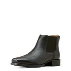 ARIAT INTERNATIONAL, INC. Boots Ariat Men's Booker Ultra Black Deertan Square Toe Western Boots 10046984
