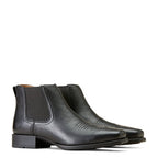 ARIAT INTERNATIONAL, INC. Boots Ariat Men's Booker Ultra Black Deertan Square Toe Western Boots 10046984