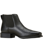 ARIAT INTERNATIONAL, INC. Boots Ariat Men's Booker Ultra Black Deertan Square Toe Western Boots 10046984