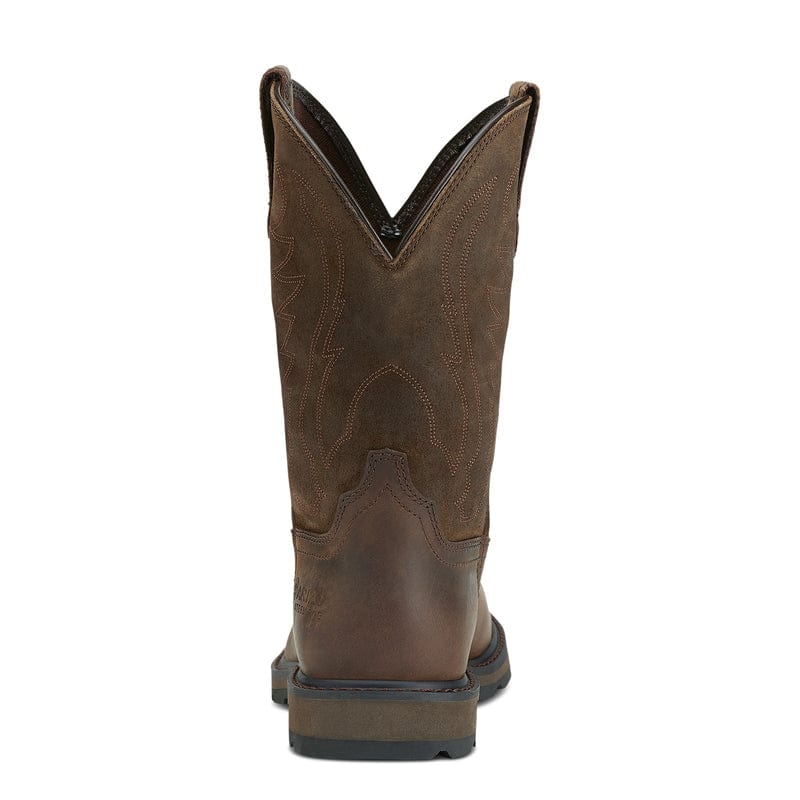 ARIAT INTERNATIONAL, INC. Boots Ariat Men's Brown Groundbreaker Steel Toe Work Boots 10014241