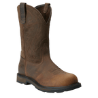 ARIAT INTERNATIONAL, INC. Boots Ariat Men's Brown Groundbreaker Steel Toe Work Boots 10014241