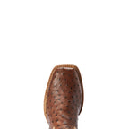 ARIAT INTERNATIONAL, INC. Boots Ariat Men's Dagger Dark Tabac Full Quill Ostrich Exotic Western Boots 10042475