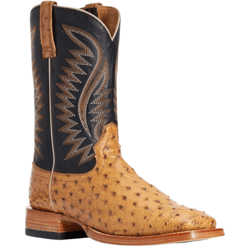 Ostrich skin 2025 mens boots