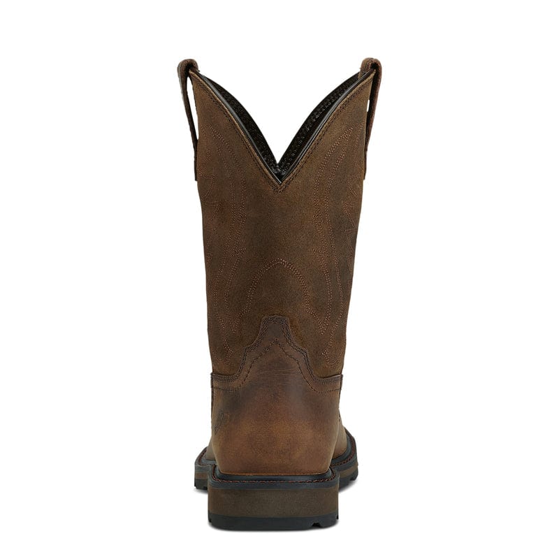 ARIAT INTERNATIONAL, INC. Boots Ariat Men's Groundbreaker Brown Round Toe Work Boots 10014238