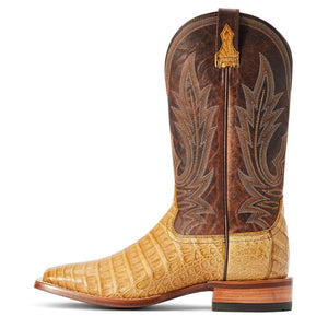 ARIAT INTERNATIONAL, INC. Boots Ariat Men's Gunslinge Honeycomb Caiman Belly Square Toe Exotic Western Boots 10042476
