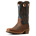 ARIAT INTERNATIONAL, INC. Boots Ariat Men's Hybrid Roughstock Fiery Brown Crunch Western Boots 10046831