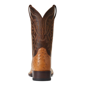ARIAT INTERNATIONAL, INC. Boots Ariat Men's Night Life Ultra Ranger Smooth Quill Ostrich Square Toe Western Boots 10040345