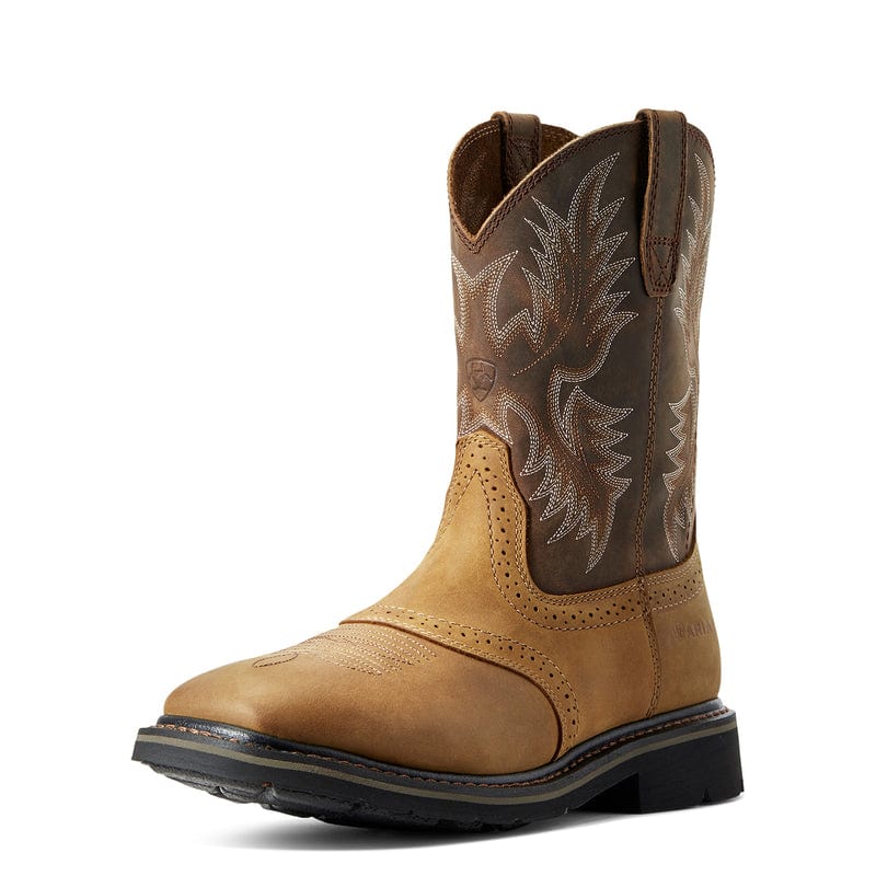 ARIAT INTERNATIONAL, INC. Boots Ariat Men's Sierra Aged Bark Wide Square Toe Work Boots 10010148
