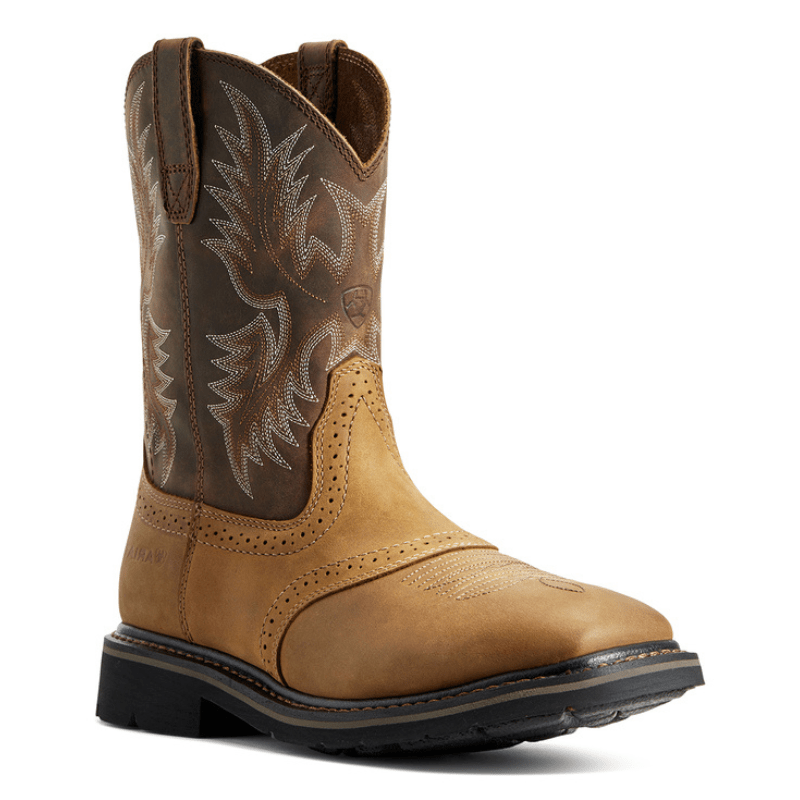 ARIAT INTERNATIONAL, INC. Boots Ariat Men's Sierra Aged Bark Wide Square Toe Work Boots 10010148