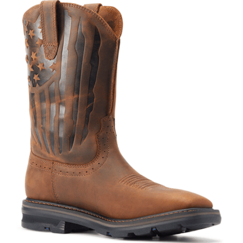 ARIAT INTERNATIONAL, INC. Boots Ariat Men's Sierra Shock Shield Patriot Western Boots 10044505