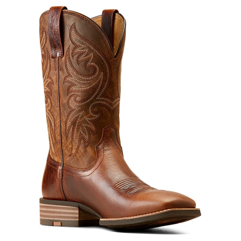 ARIAT INTERNATIONAL, INC. Boots Ariat Men's Slingshot Beasty Brown/Rugged Tan Square Toe Cowboy Boots 10050936