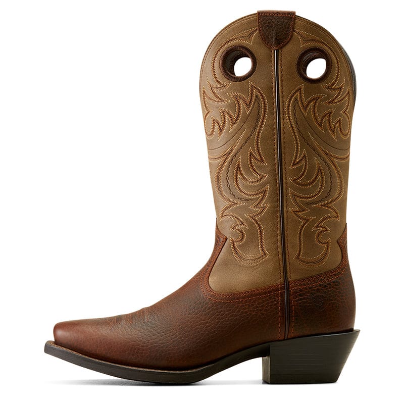 ARIAT INTERNATIONAL, INC. Boots Ariat Men's Sport Brown Oiled Rowdy Square Toe Cowboy Boots 10050992