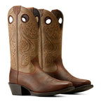 ARIAT INTERNATIONAL, INC. Boots Ariat Men's Sport Brown Oiled Rowdy Square Toe Cowboy Boots 10050992