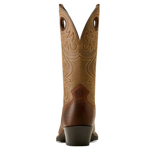 ARIAT INTERNATIONAL, INC. Boots Ariat Men's Sport Brown Oiled Rowdy Square Toe Cowboy Boots 10050992