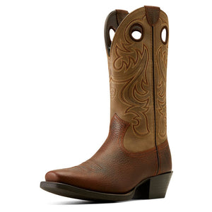 ARIAT INTERNATIONAL, INC. Boots Ariat Men's Sport Brown Oiled Rowdy Square Toe Cowboy Boots 10050992