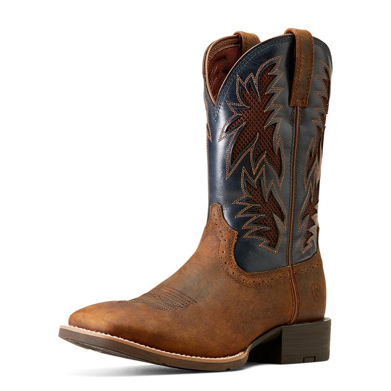 ARIAT INTERNATIONAL, INC. Boots Ariat Men's Sport Cool VentTEK Bar Top Brown Square Toe Western Boots 10035928