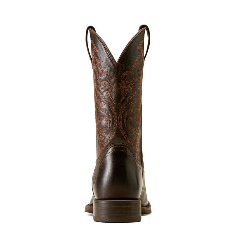 ARIAT INTERNATIONAL, INC. Boots Ariat Men's Sport Herdsman Burnished Chocolate Square Toe Cowboy Boots 10050990