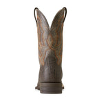 ARIAT INTERNATIONAL, INC. Boots Ariat Men's Steadfast Chocolate Elephant Print-Crinkled Grey Western Boots 10046977
