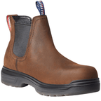 ARIAT INTERNATIONAL, INC. Boots Ariat Men's Turbo Chelsea USA Assembled Waterproof Carbon Toe Work Boot 10036738