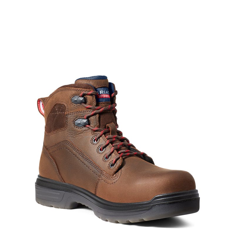 ARIAT INTERNATIONAL, INC. Boots Ariat Men's Turbo Rich Brown Waterproof Carbon Toe Work Boots 10036739