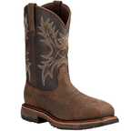 ARIAT INTERNATIONAL, INC. Boots Ariat Men's WorkHog Bruin Brown Waterproof Composite Toe Work Boot 10017420