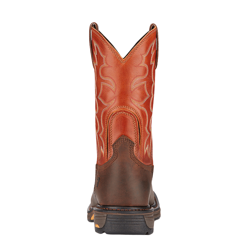 ARIAT INTERNATIONAL, INC. Boots Ariat Men's WorkHog Wide Square Toe Dark Earth/Brick Work Boots - 10005888