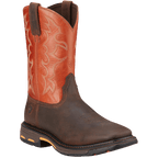 ARIAT INTERNATIONAL, INC. Boots Ariat Men's WorkHog Wide Square Toe Dark Earth/Brick Work Boots 10005888