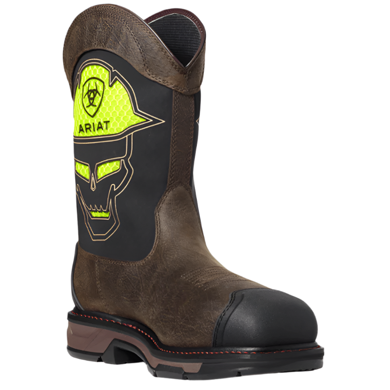 ARIAT INTERNATIONAL, INC. Boots Ariat Men's WorkHog XT VentTEK Iron Coffee Bold Waterproof Carbon Toe Work Boots 10035881