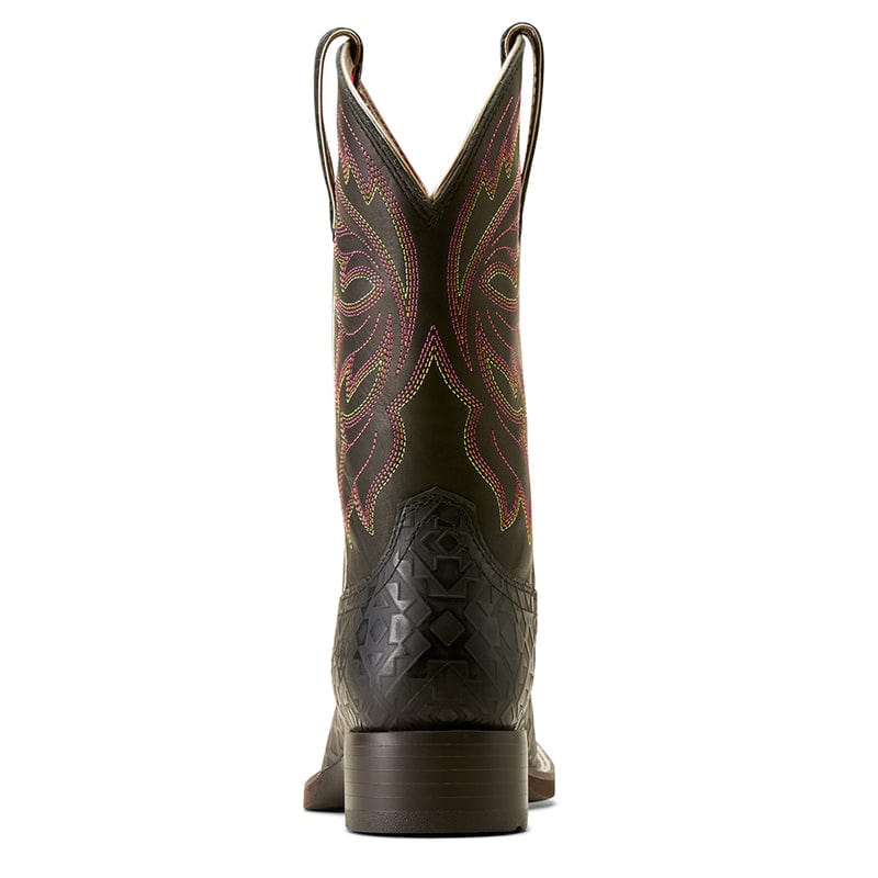 ARIAT INTERNATIONAL, INC. Boots Ariat Women's Buckley Black Blanket Emboss Square Toe Western Boots 10050885