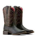 ARIAT INTERNATIONAL, INC. Boots Ariat Women's Buckley Black Blanket Emboss Square Toe Western Boots 10050885