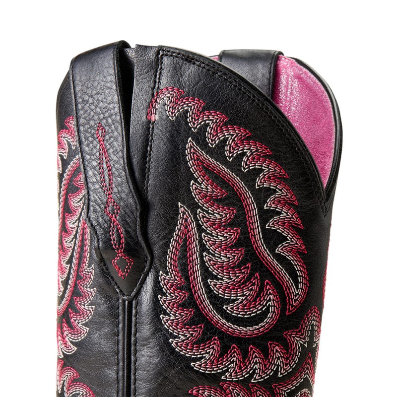 ARIAT INTERNATIONAL, INC. Boots Ariat Women's Cattle Caite Black Deertan Stretchfit Square Toe Western Boots 10050920