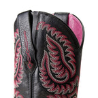 ARIAT INTERNATIONAL, INC. Boots Ariat Women's Cattle Caite Black Deertan Stretchfit Square Toe Western Boots 10050920