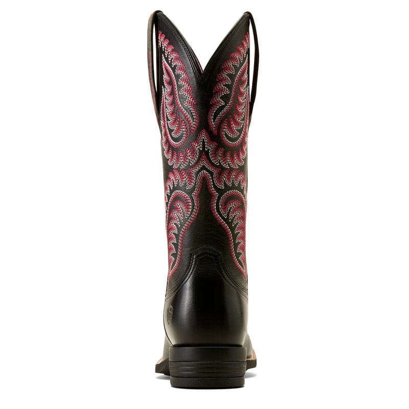 ARIAT INTERNATIONAL, INC. Boots Ariat Women's Cattle Caite Black Deertan Stretchfit Square Toe Western Boots 10050920