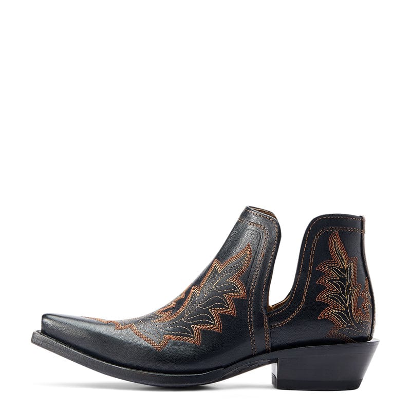 Ariat Women's Dixon Low Heel Bohemian Western Boot Black / 7.5 Ariat Women's Dixon Low Heel Bohemian Western Boot Black / 7.5
