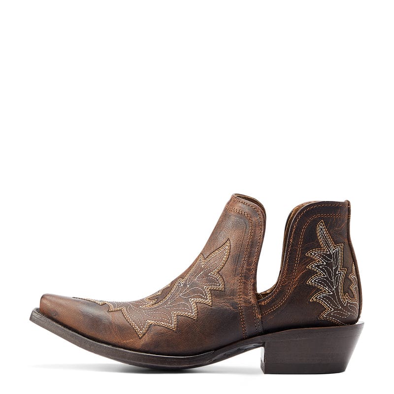 Ariat Women's Dixon Low Heel Western Boots - Rhino Tan Ariat Women's Dixon Low Heel Western Boots - Rhino Tan