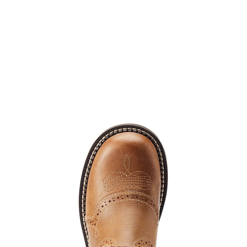 ARIAT INTERNATIONAL, INC. Boots Ariat Women's Fatbaby Heritage Farrah Coastal Tan/Blanket Print Western Boots 10044438